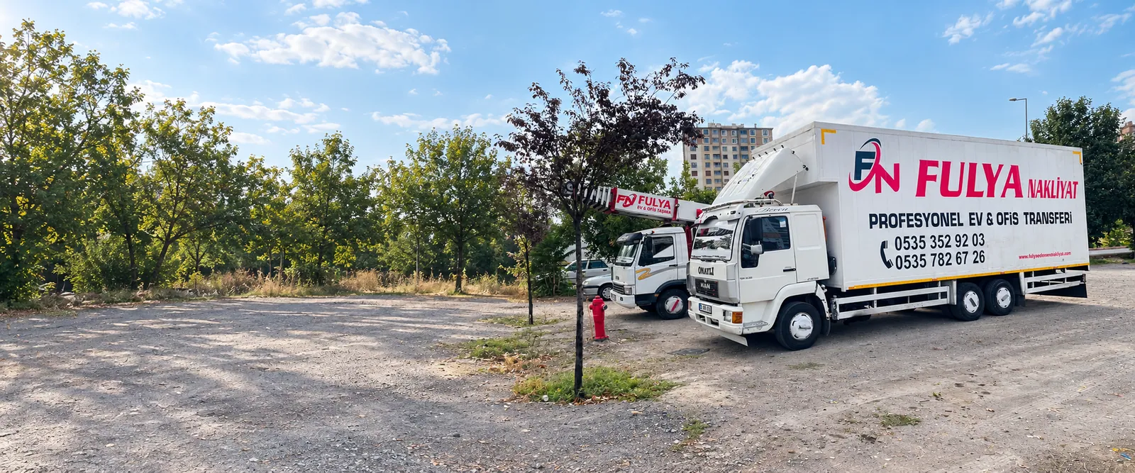 Fulya Nakliyat evden eve taşıma ve kiralık asansör araçları